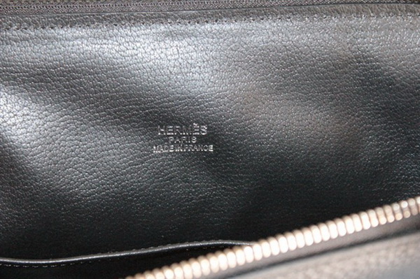 High Quality Replica Hermes Bolide Togo Leather Tote Bag Black 509084